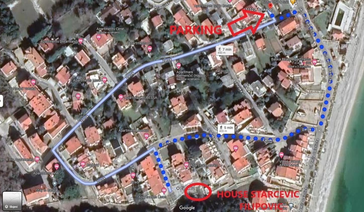 Apartment Starcevic Filipovic Baška Buitenkant foto